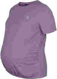 Äitiys t-paita treeniin, Purple Sage