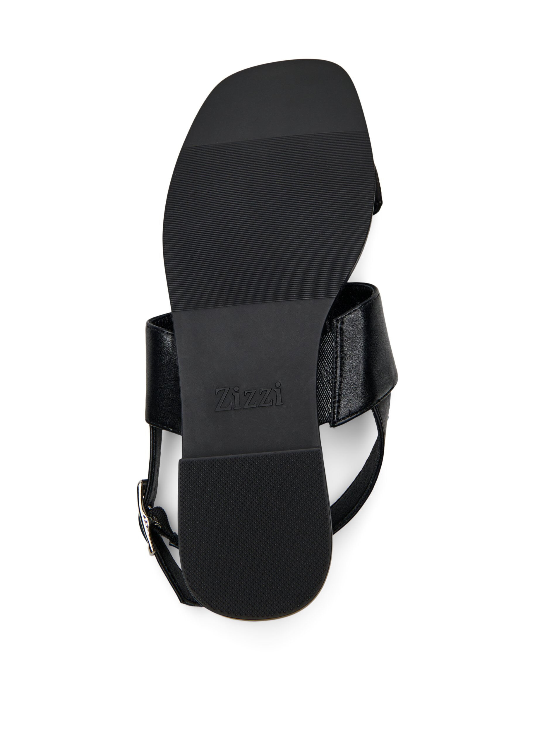 Zizzi Leve&auml;lestiset - Sandaalit leveill&auml; remmeill&auml;, Musta, Packshot image number 4