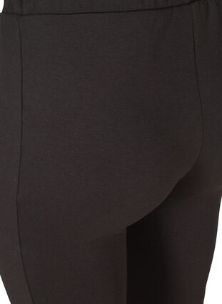 7/8-legginsit koristeellisilla ompeleilla , Black, Packshot image number 3