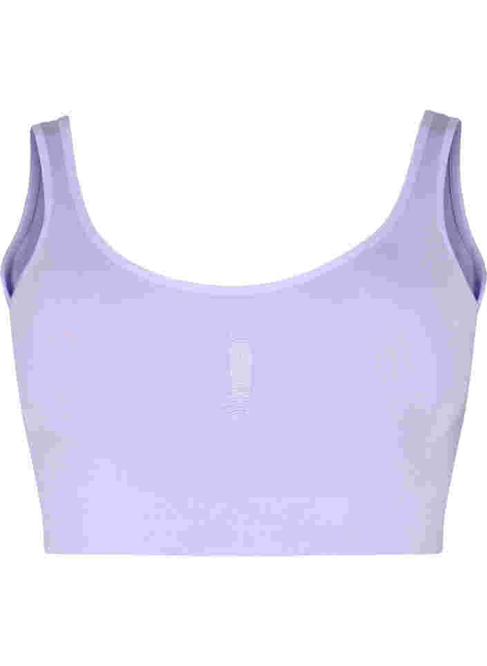Pehmeät rintaliivit ilman toppausta, Lavender, Packshot image number 0