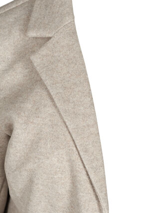 Klassinen avoin takki, Pumice Stone Mel, Packshot image number 2