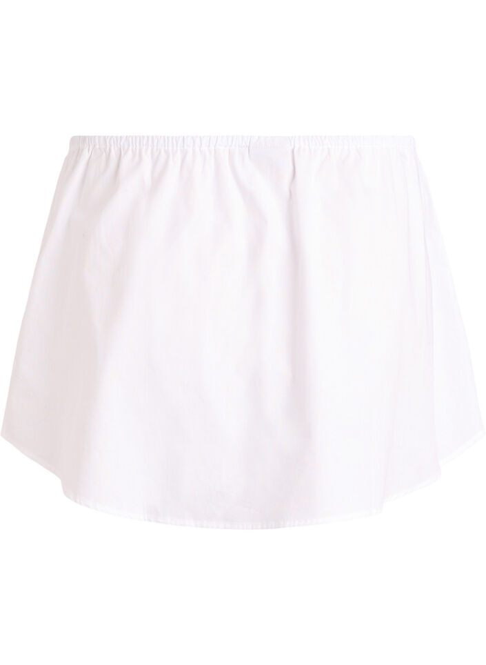 Paitajatkaja 100% puuvillaa, Valkoinen, Packshot image number 1