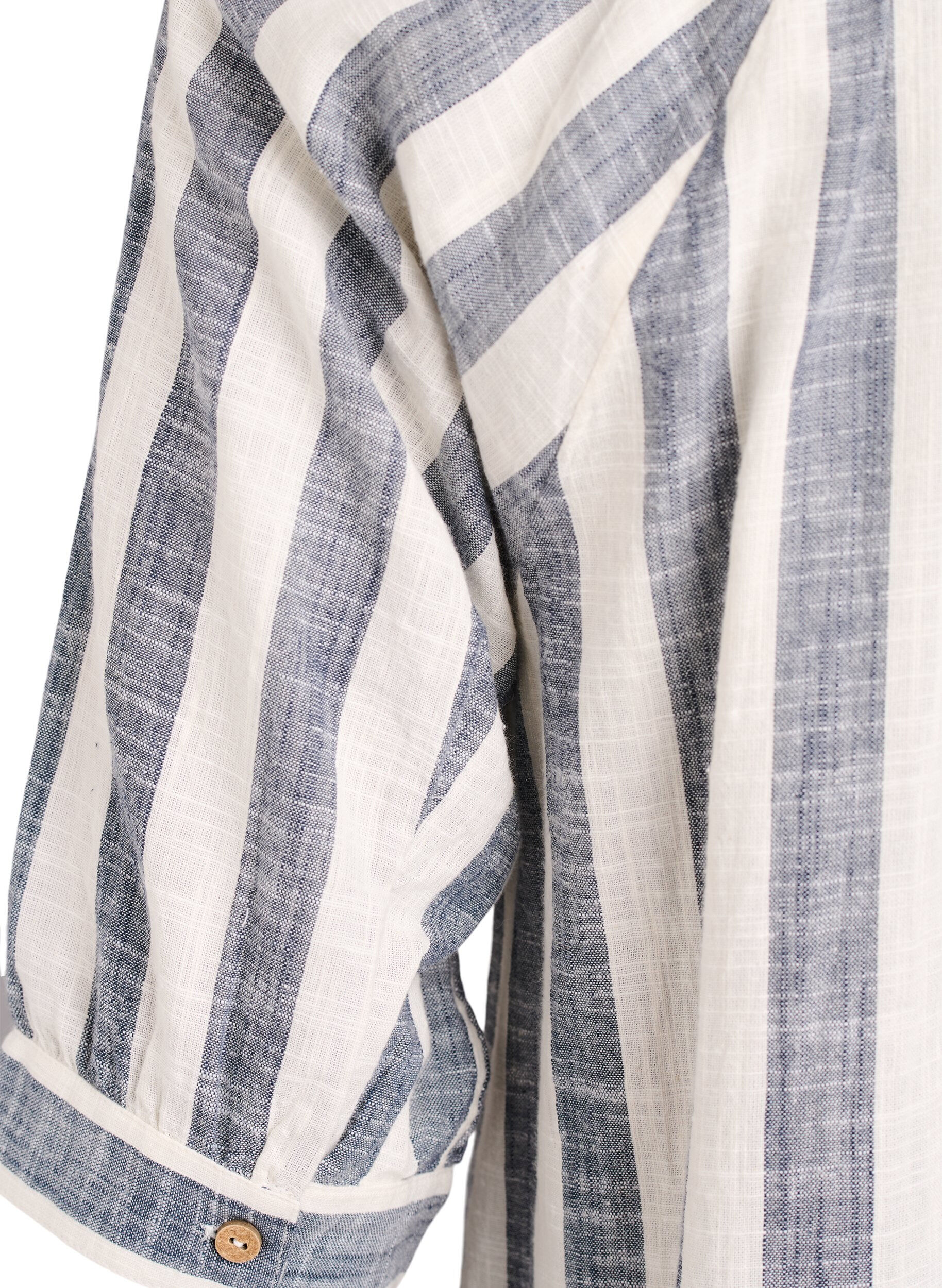 ZizziPuuvillatunika V-p&auml;&auml;ntiell&auml;, Sininen, Packshot image number 3