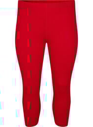 3/4-pituiset viskoosileggingsit, Punainen