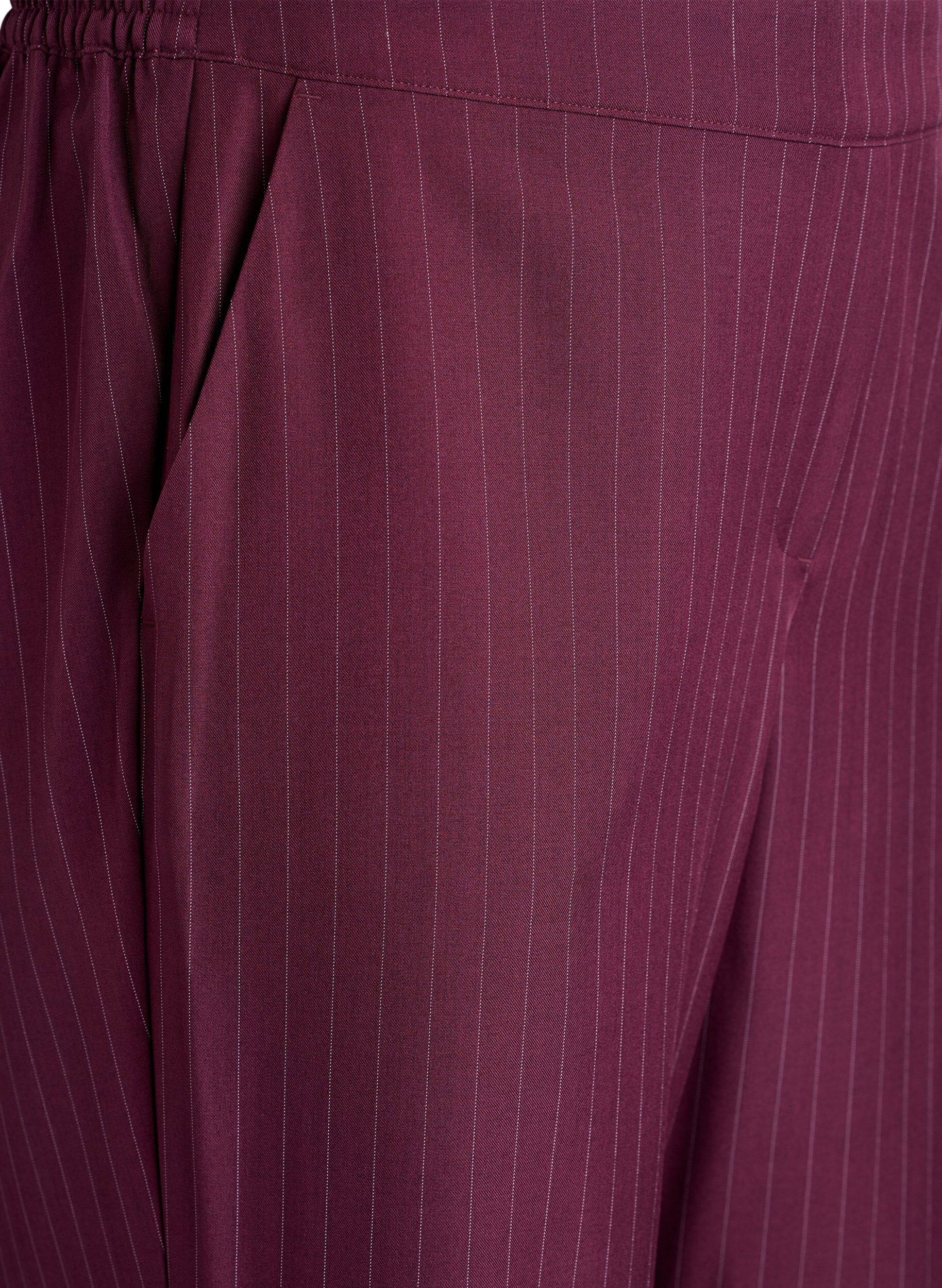 Zizzi FLASH - Rento housut taskuilla, Punainen, Packshot image number 2