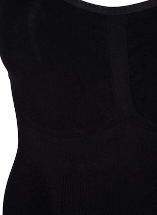 Shapewear-haalari, jossa on aukko alaosassa, Black, Packshot image number 2