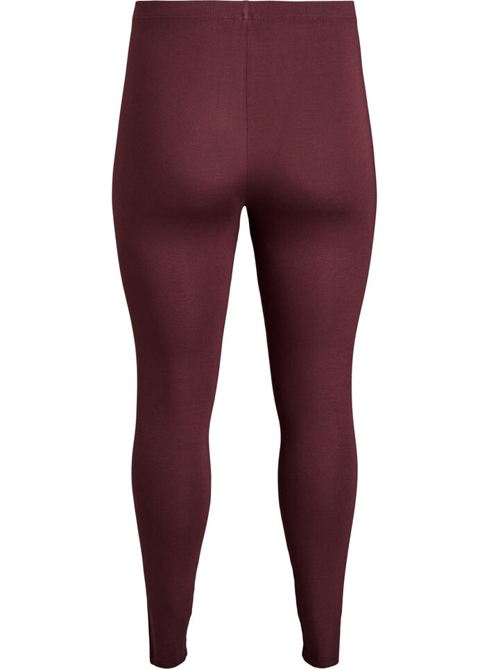 Peruslegginsit viskoosia, Tumma Bordeaux, Packshot image number 1