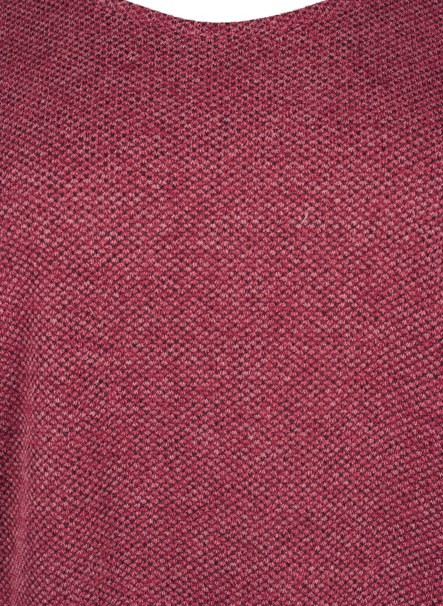 Zizzi T-paitamekko lyhyill&auml; hihoilla, Dry Rose, Packshot image number 2