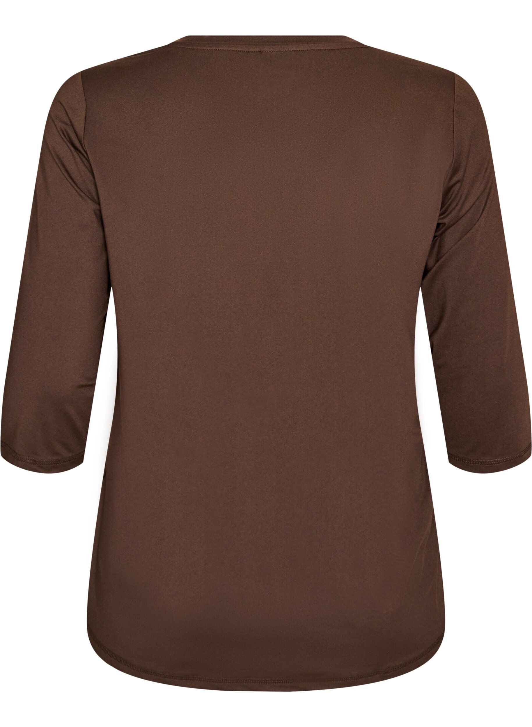 ZizziTreenipusero 3/4-hihoilla, Ruskea, Packshot image number 1