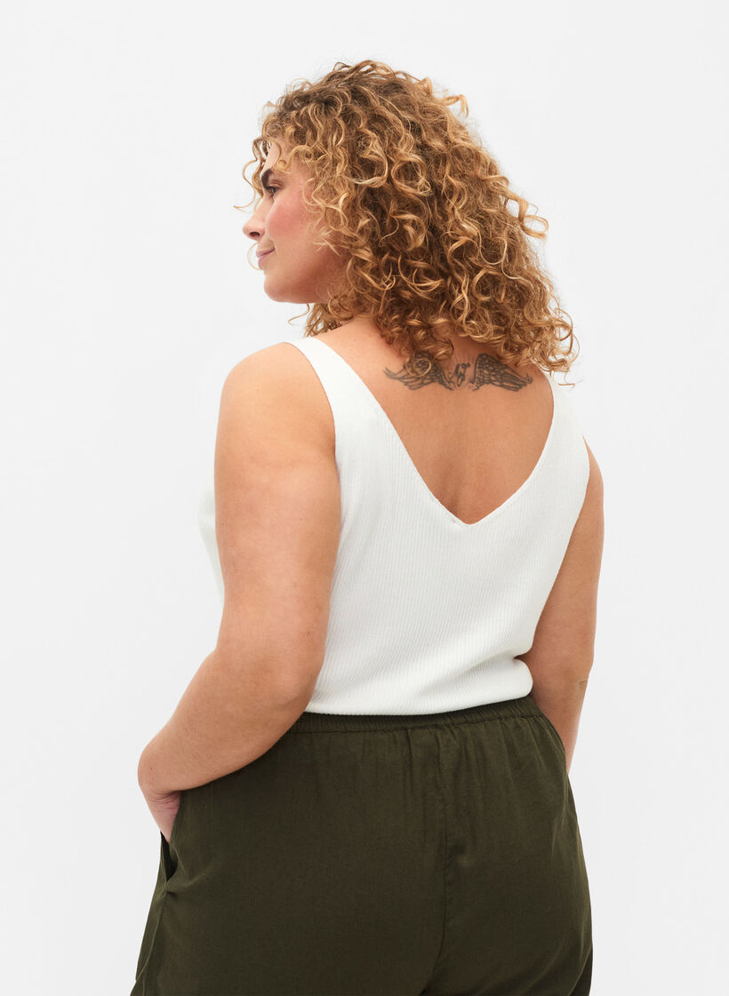 Neulostoppi v-pääntiellä, Cloud Dancer, Model image number 1