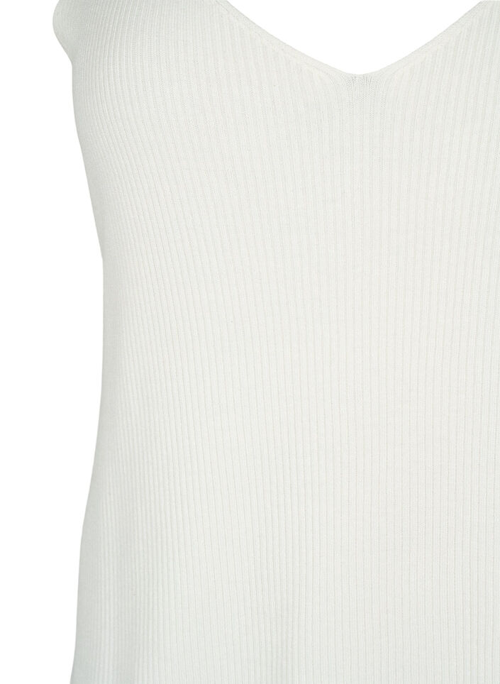 Neulostoppi v-pääntiellä, Cloud Dancer, Packshot image number 2