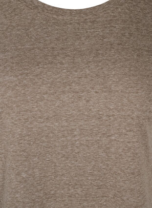 Meleerattu puuvillainen t-paita, Falcon Melange, Packshot image number 2