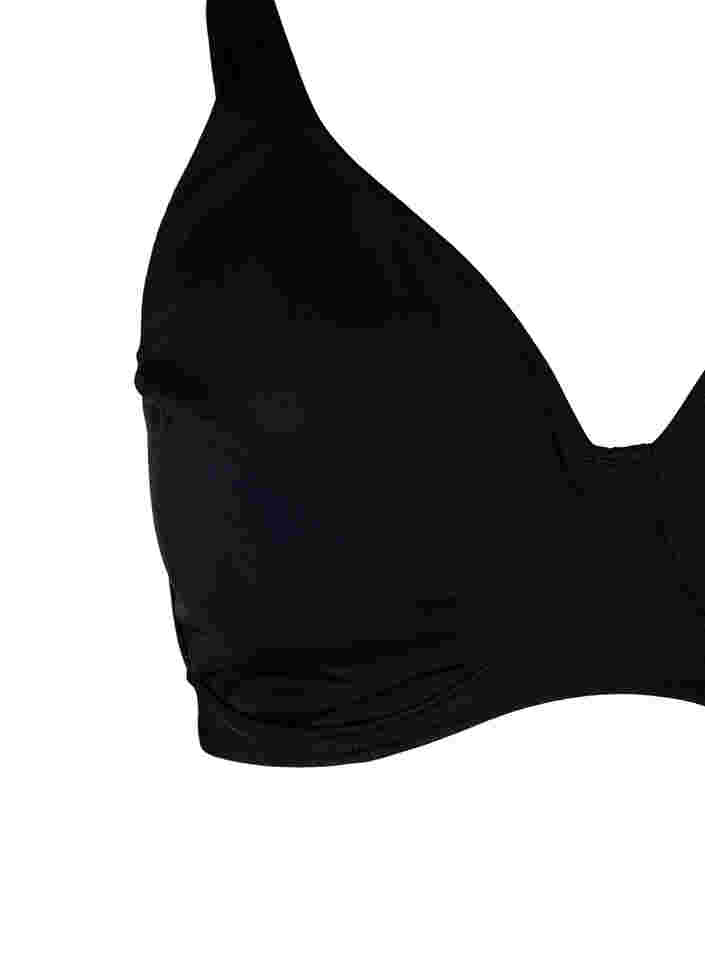 Bikinien yläosa kaarituella, Black, Packshot image number 2