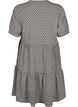 FLASH – A-linjainen mekko painatuksella, Black White Graphic, Packshot image number 1