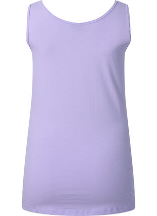 Yksivärinen perus paita puuvillasta, Lavender, Packshot image number 1