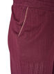 Luomupuuvillaiset pyjamahousut rei&rsquo;itetyll&auml; kirjailulla, Tumma Bordeaux, Packshot image number 2