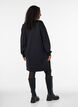 V&auml;lj&auml; collegemekko taskuilla, Musta, Model image number 2