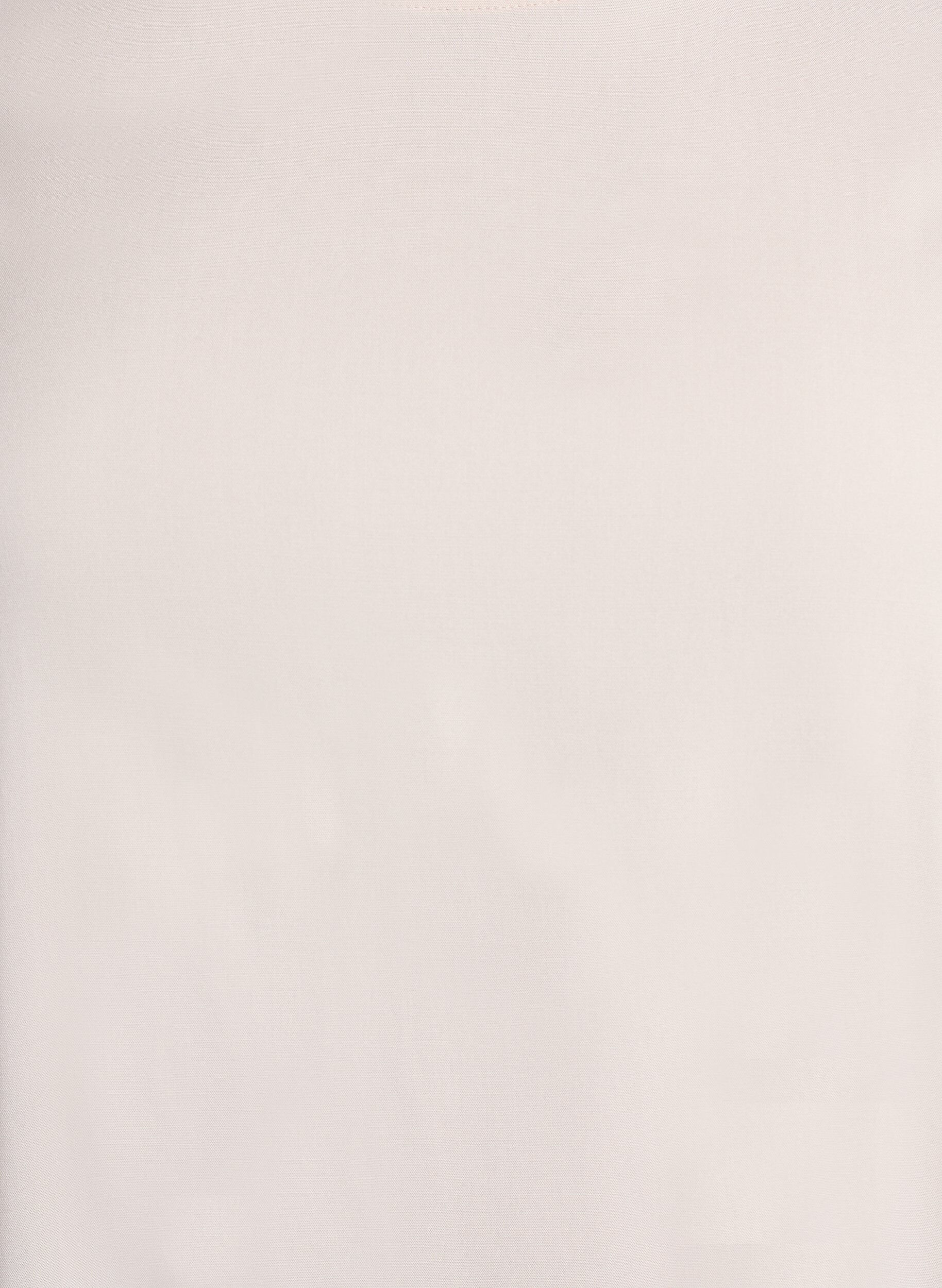 Zizzi Lyhythihainen kudottu pusero, jossa on py&ouml;re&auml; p&auml;&auml;ntie, Beige, Packshot image number 2