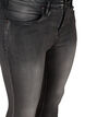 Super slim Amy-farkut korkealla vy&ouml;t&auml;r&ouml;ll&auml;, Dark Grey Denim, Packshot image number 2