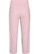 Luomupuuvillaiset pyjamahousut rei'itettyll&auml; kirjailulla, Vaaleanpunainen, Packshot image number 1