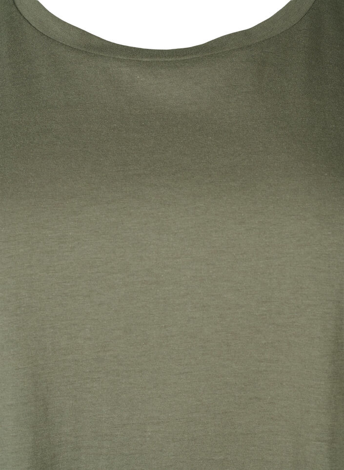 Lyhythihainen t-paita 2-pack, Vihreä, Packshot image number 4