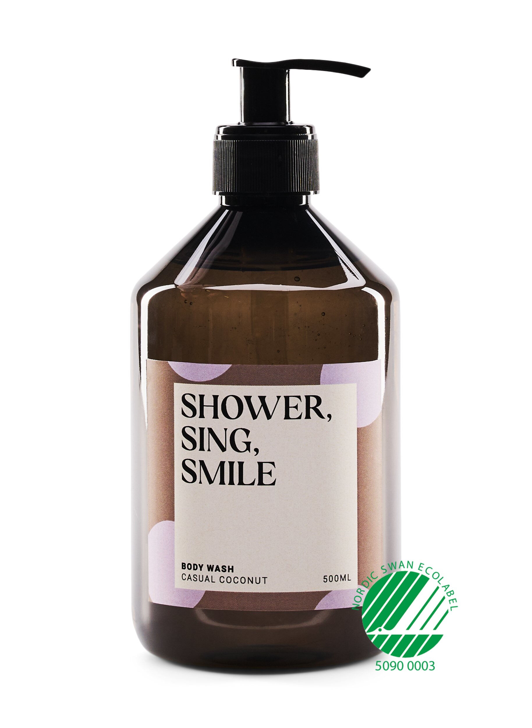 Zizzi Ymp&auml;rist&ouml;merkki Suihkusaippua - Nordic Spa 500 ml, Casual Coconut Dots, Packshot image number 0