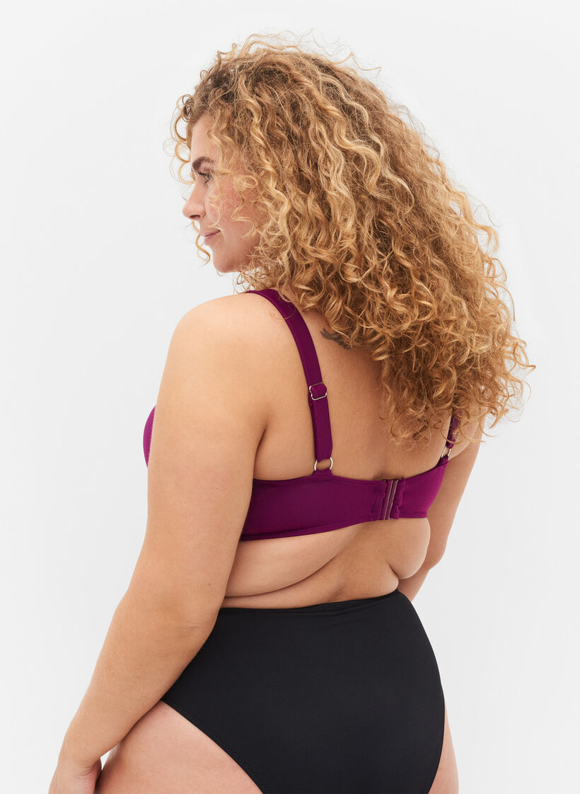 Bikiniyläosa kaarituella, Dark Purple, Model image number 1