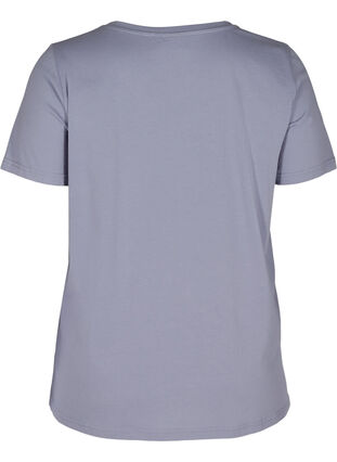 Puuvillainen t-paita v-aukolla , Silver Bullet, Packshot image number 1