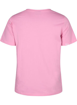 Luomupuuvillasta valmistettu T-paita ruseteilla, Roseb. W. Bow Emb., Packshot image number 1