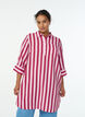 Lyhyt mekko kauluksella ja rintataskulla, Vaaleanpunainen, Model image number 0