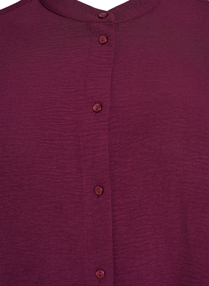 Tunika 3/4-hihoilla, Tumma Bordeaux, Packshot image number 2