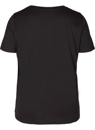 T-paita printillä, Black FUTURE , Packshot image number 1