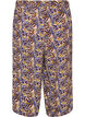 Culottes-housut kuosilla, Beige, Packshot image number 1