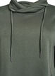 FLASH - Lyhyt swetarimekko korkealla kauluksella ja taskuilla, Vihreä, Packshot image number 2