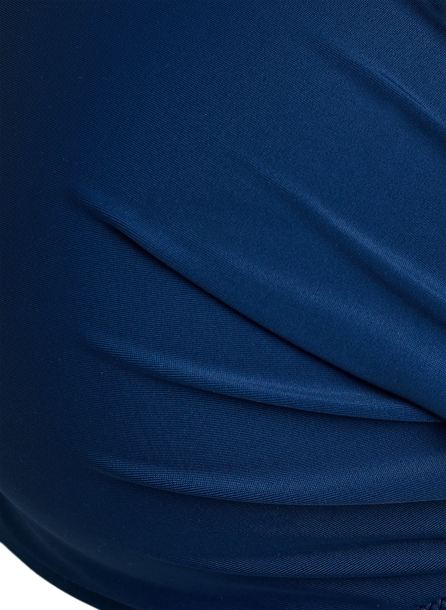 ZizziKaarituelliset bikiniliivit rypytyksell&auml;, Sininen, Packshot image number 2
