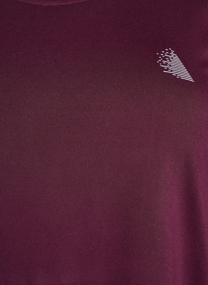 Treeniyl&auml;osa 3/4-hihoilla, Punainen, Packshot image number 2