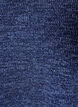 Jerseypusero V-p&auml;&auml;ntiell&auml; ja pitk&auml;t hihat, Sininen, Packshot image number 2