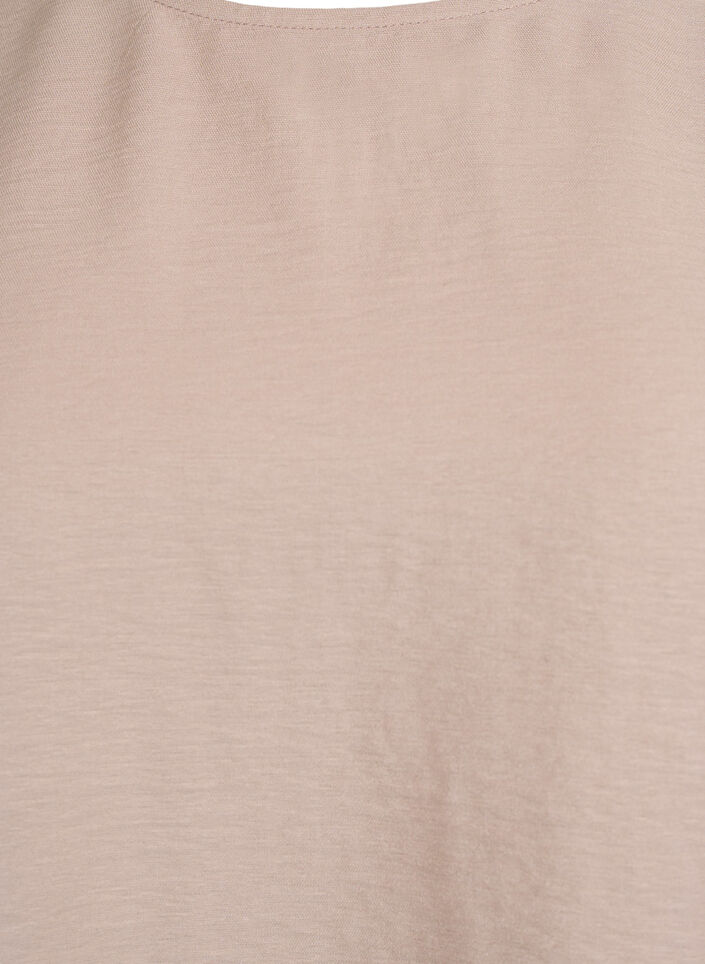 Pusero lyhyillä ja leveillä hihoilla, Beige, Packshot image number 2