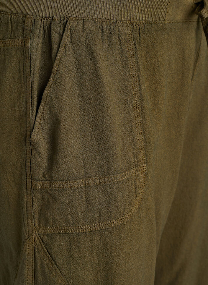 Puuvillacaprit, Vihre&auml;, Packshot image number 2