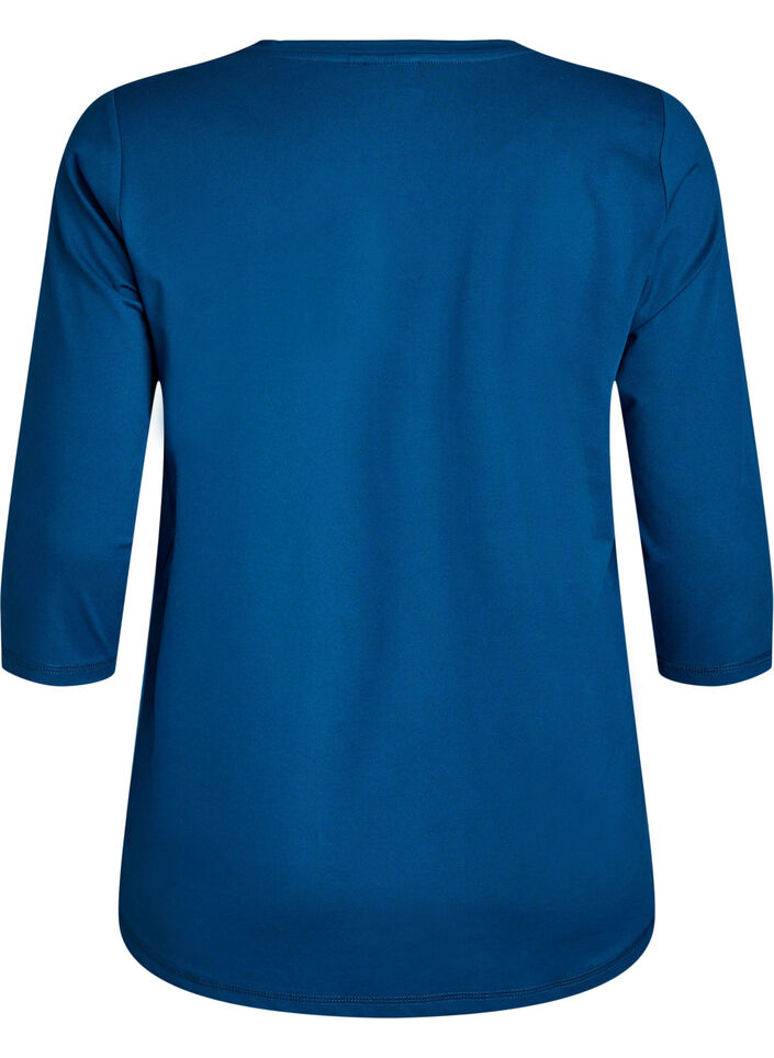 Treenipusero 3/4-hihoilla, Sininen, Packshot image number 1