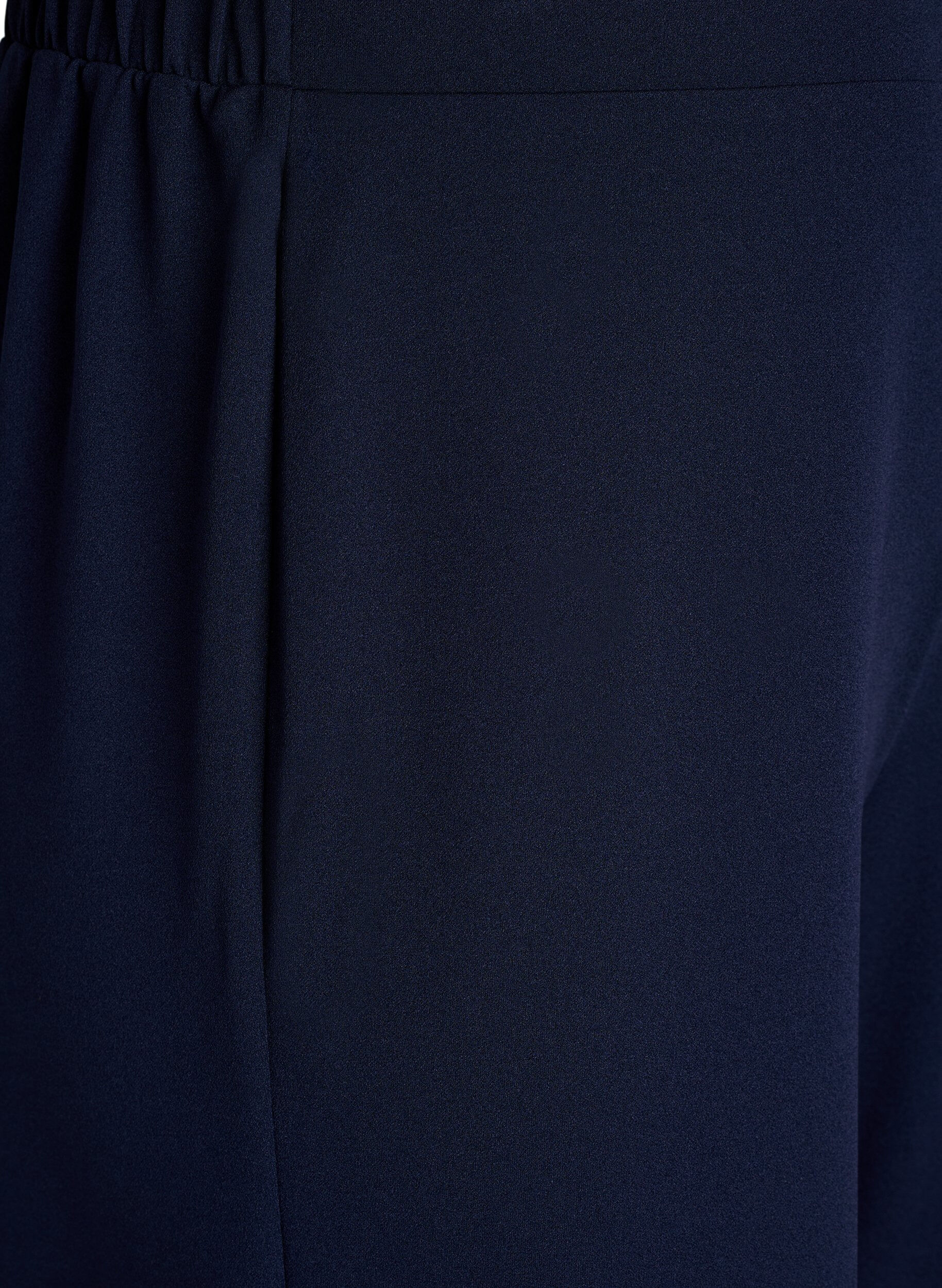 Zizzi FLASH - Leve&auml;lahkeiset housut, Sininen, Packshot image number 2