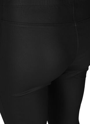 Pinnoitetut leggingssit, Black, Packshot image number 3