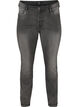 Slim fit Emily-farkut normaalilla vy&ouml;t&auml;r&ouml;ll&auml;, Harmaa, Packshot image number 0
