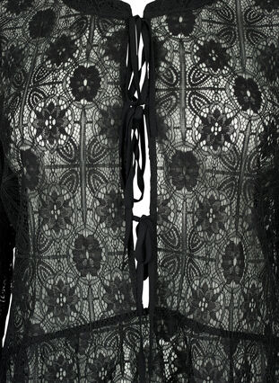Pitsipusero solmittavalla yksityiskohdalla, Black, Packshot image number 2