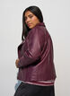 Keinonahkainen biker-takki, Punainen, Model image number 2