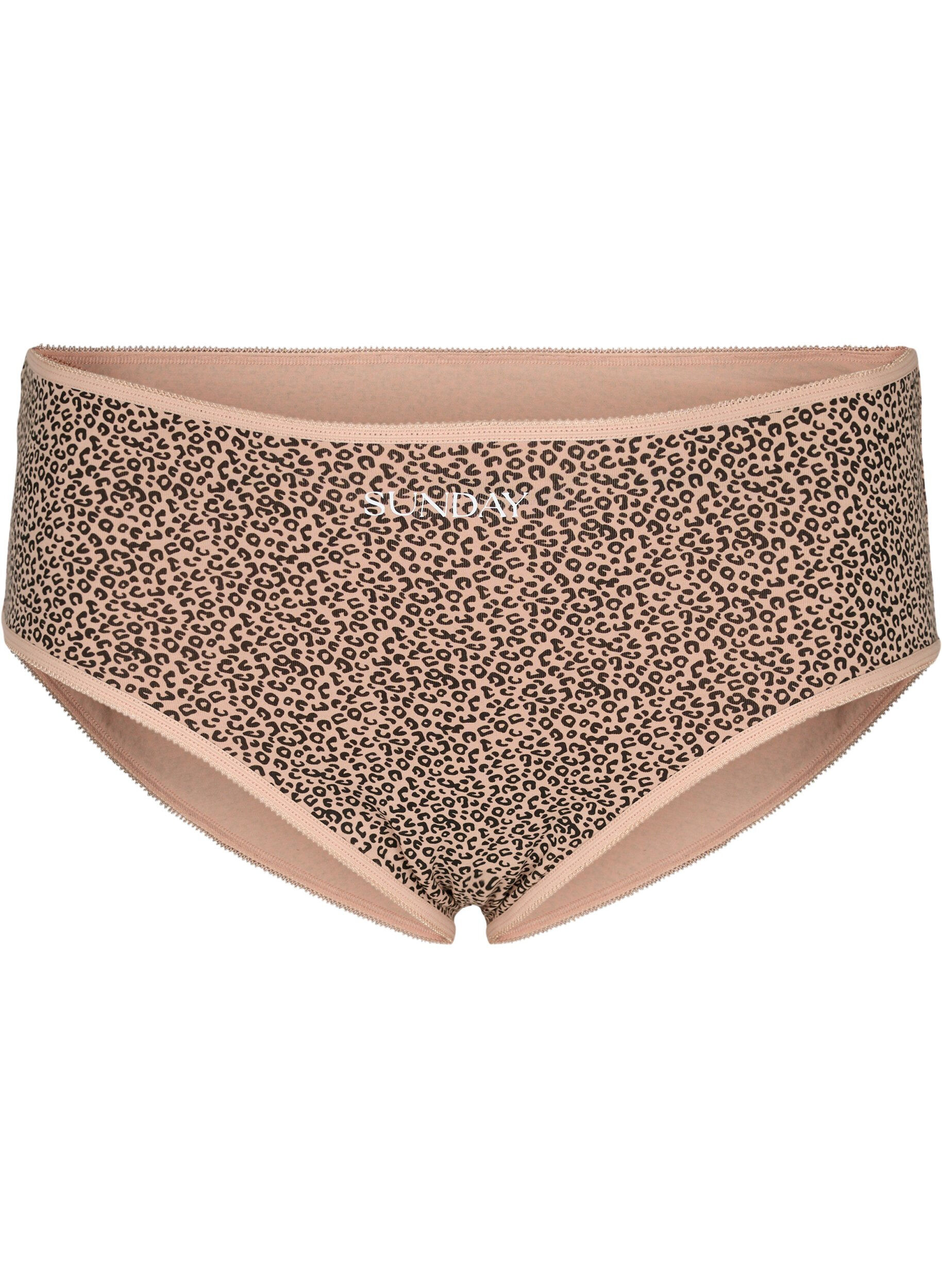 Zizzi 7 kpl alushousuja normaalilla vy&ouml;t&auml;r&ouml;ll&auml;, Blue Multi Pack , Packshot image number 2