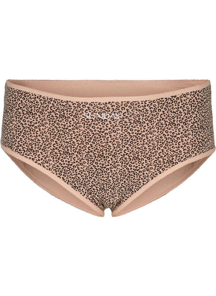 7 kpl alushousuja normaalilla vy&ouml;t&auml;r&ouml;ll&auml;, Blue Multi Pack , Packshot image number 2