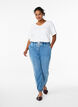 Denimhousut taskuilla, Sininen, Model image number 1