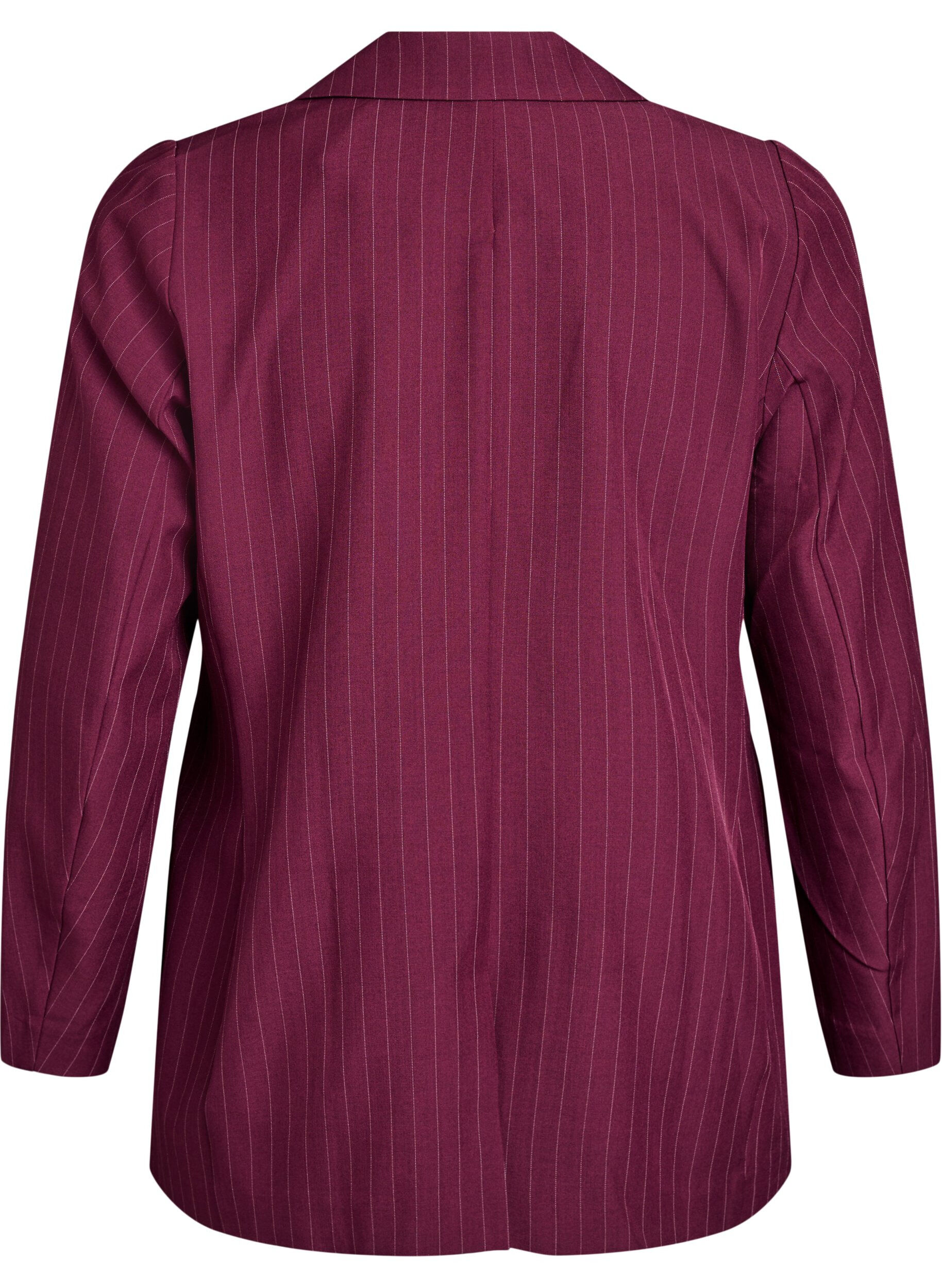 Zizzi FLASH - Bleiseri taskuilla ja halkioilla, Punainen, Packshot image number 1