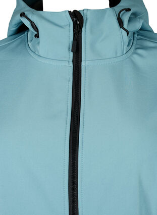 Lyhyt softshell-takki, jossa on taskut, Arctic, Packshot image number 2